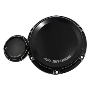 CNC Derby Cover Timing Cover Black Fit Harley Sportster XL XR 2004-2019 | HCmotorku