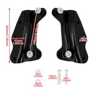 4 Point Docking Hardware Kit Fit For Harley Touring Road King Street Glide 2014-2023 | HCmotorku