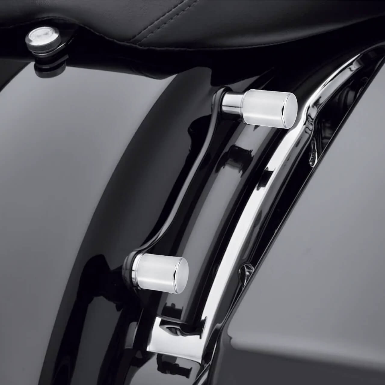 4pcs Metal Docking Hardware Point Covers Fit For Harley Touring Softail Dyna XL | HCmotorku