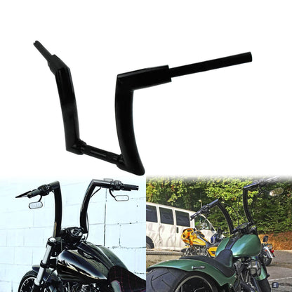 12" Rise Ape Hanger Handlebar 2" Z Drag Bar for Harley Softail Dyna Sportster Touring | HCmotorku