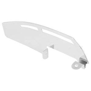 Driver Footboard Heel Guard Chrome Fit  Harley Softail 1986-2017 FLD Touring 1986-2025 | HCmotorku