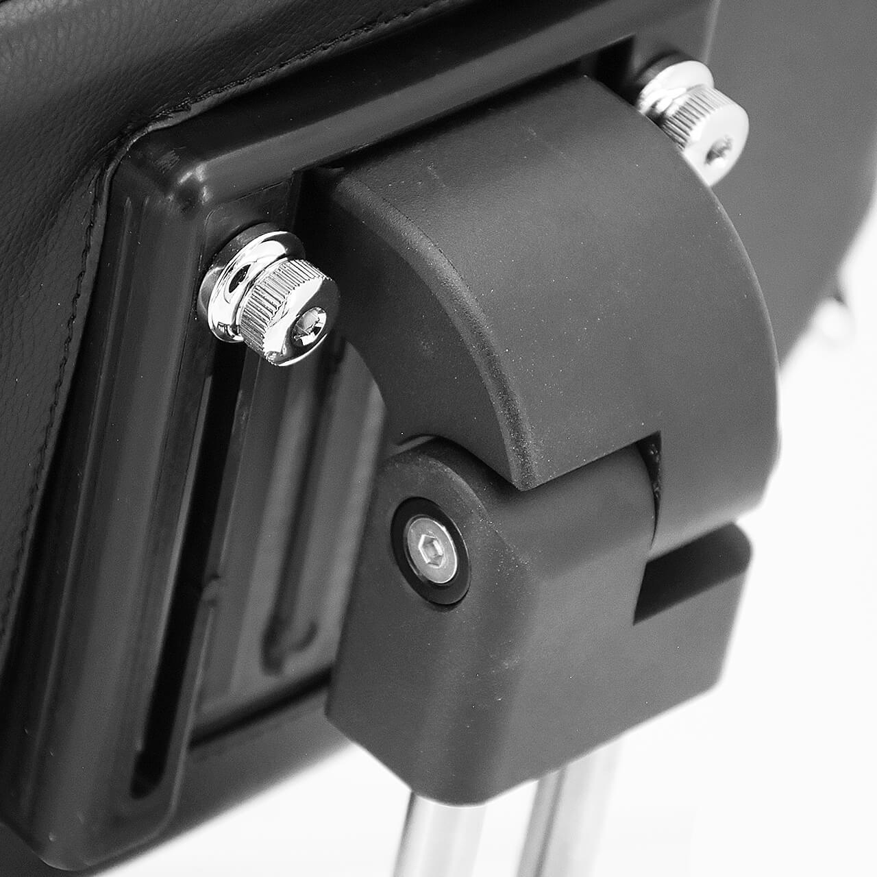 Adjustable Multi-Purpose Driver Passenger Backrest Black For Sport Glide Low Rider 2018-2022 | HCmotorku