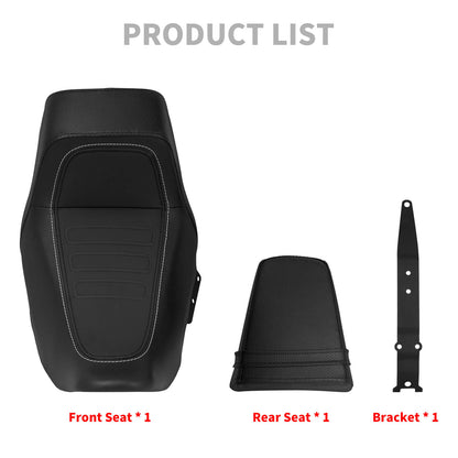 Driver Passenger Leather One-Piece Seat For Harley Nightster RH975 RH975S 2022-UP | HCmotorku