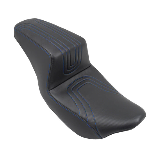 Driver & Passenger Seat Blue For Harley Touring 2009-2023 | HCmotorku