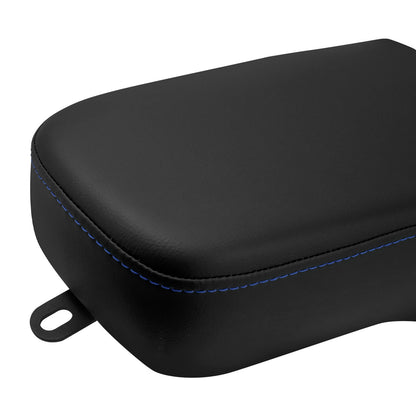 Bevel Two-Up Seat Driver Passenger Blue Line Fit for Harley Softail 2018-2025 | HCmotorku