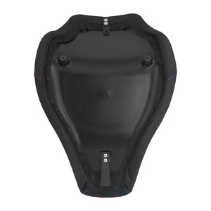 Driver Seat Front Black Solo Red Line For Harley Softail Rocker 2008-2017 | HCmotorku