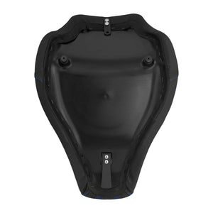 Driver Seat Front Black Solo Blue Line For Harley Softail Rocker 2008-2017 | HCmotorku