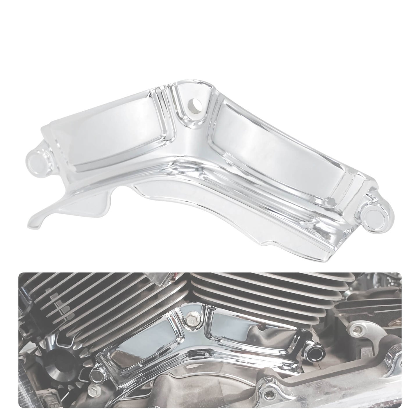 Cylinder Base Engine Cover Chrome For Harley Softail Breakout Fat Boy 2018-2023 | HCmotorku