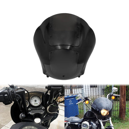 Motorcycle Headlight Gauntlet Fairing for Harley Sportster Dyna | HCmotorku