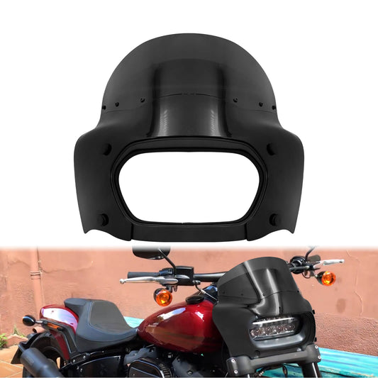 Headlight Fairing Mask Cowl Fits For Harley Softail M8 Fat Bob 2018-2022 | HCmotorku