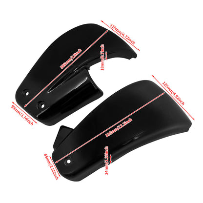 ABS Battery Side Fairing Covers Black Fit For Harley Fat Boy Breakout 2018-2023 | HCmotorku