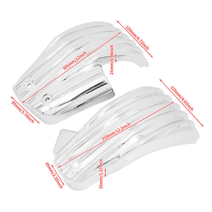 Fence Battery Side Fairing Cover Chrome Fit For Harley Fatboy Breakout 2018-2023 | HCmotorku