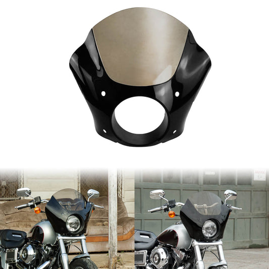 Headlight Fairing Quarter For Harley Dyna FXR Sportster XL1200 72 883 | HCmotorku