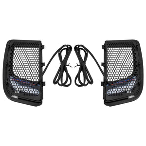 Fairing Lower Grills Turn Signal LED Light For Harley Electra Road Glide 2014-2023 | HCmotorku