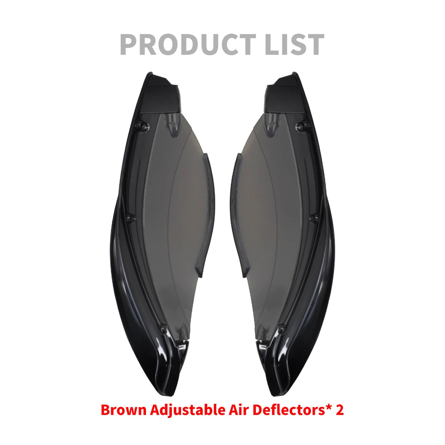 Side Batwing Fairing Wind Deflector Gloss Black Fit For Harley Electra Touring | HCmotorku