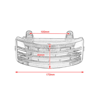 Rear Fender Tri-Bar LED Turn Signal Tail Brake Light For Harley Touring 2006-2013 | HCmotorku