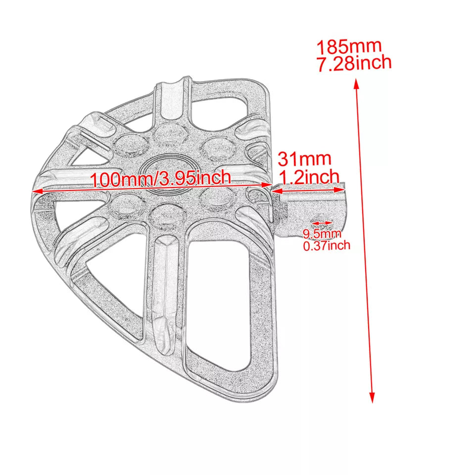 Hollow F&R Floorboard Brake Arm Shifter Pedal Linkage Kits Fit For Harley FLHTC | HCmotorku