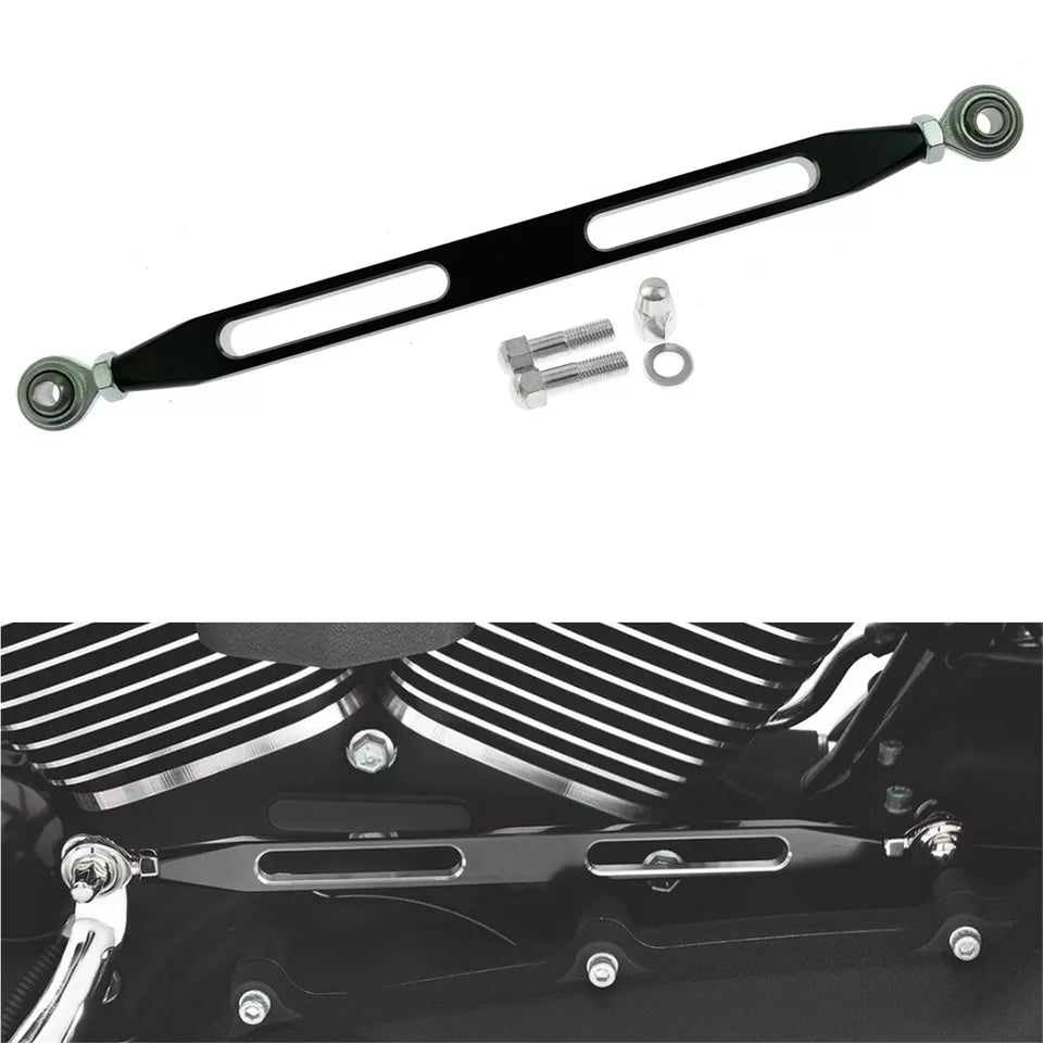 Hollow F&R Floorboard Brake Arm Shifter Pedal Linkage Kits Fit For Harley FLHTC | HCmotorku