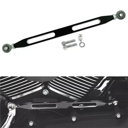 Hollow F&R Floorboard Brake Arm Shifter Pedal Linkage Kits Fit For Harley FLHTC | HCmotorku