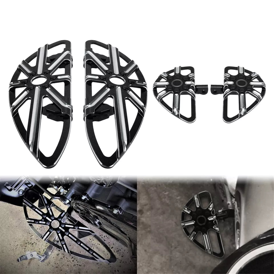 Hollow F&R Floorboard Brake Arm Shifter Pedal Linkage Kits Fit For Harley FLHTC | HCmotorku