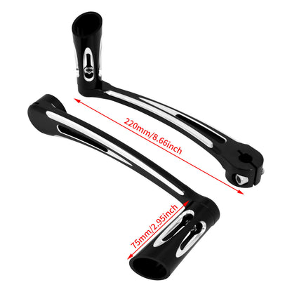 Hollow F&R Floorboard Brake Arm Shifter Pedal Linkage Kits Fit For Harley FLHTC | HCmotorku