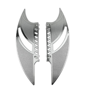 Front Rider Stretched Blade Floorboards Fit Harley 1986-2025 Touring | HCmotorku