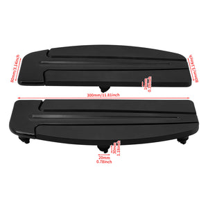 Inserts Slipstream Footboards For Harley Touring 1986-2025 FL Softail 1986-2017 | HCmotorku