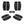 Inserts Slipstream Footboards For Harley Touring 1986-2025 FL Softail 1986-2017 | HCmotorku