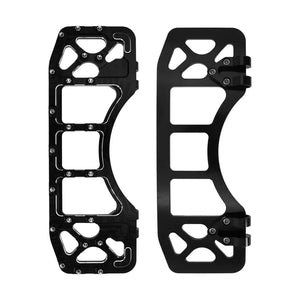 Passenger Floorboards Foot Pegs Black For Harley Softail Touring 1986-2025 | HCmotorku