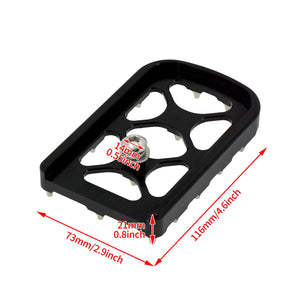 Mx Style Floorboards Brake Pedal Cover Kit Black Fit For Harley Touring Softail | HCmotorku