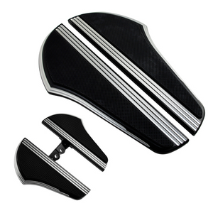 Motorcycle Rider Passenger Floorboards Set Fit for Harley Touring Sportster Softail | HCmotorku