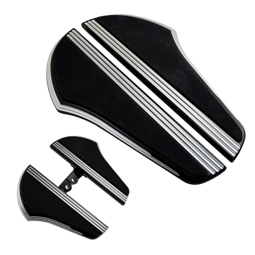 Motorcycle Rider Passenger Floorboards Set Fit for Harley Touring Sportster Softail | HCmotorku