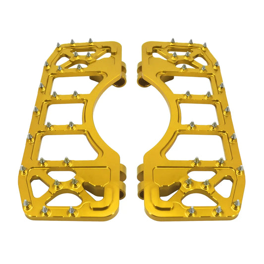 CNC Wide Offroad Rider Floorboards For Harley | HCmotorku