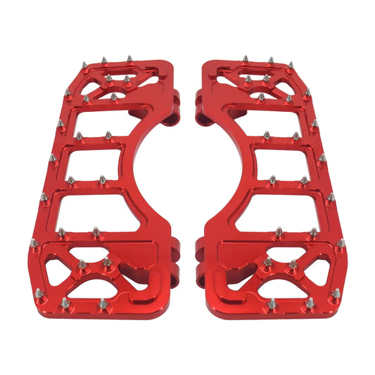 CNC Wide Offroad Rider Floorboards For Harley | HCmotorku