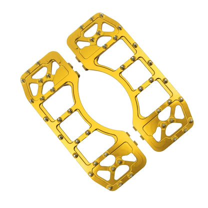 Mx Style Floorboards Brake Pedal Cover Kit Gold Fit For Harley Touring Softail | HCmotorku