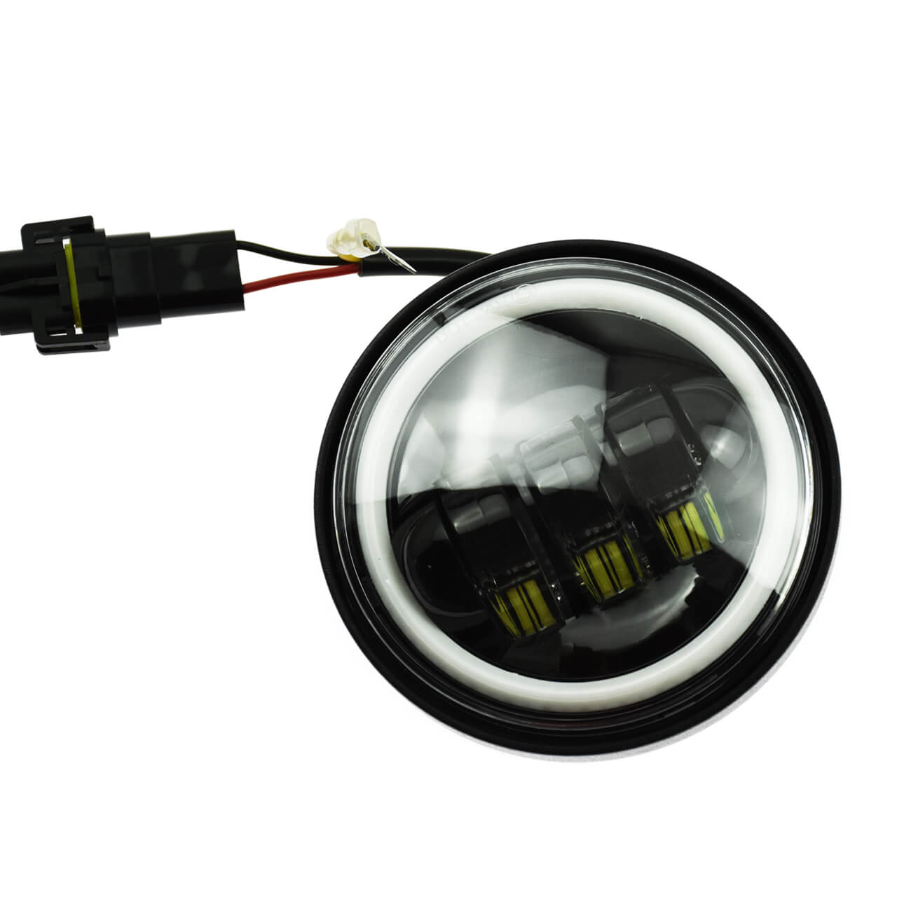 4.5" 30W LED Fog Light Passing Projector Lamps for Harley Jeep Wrangler | HCmotorku