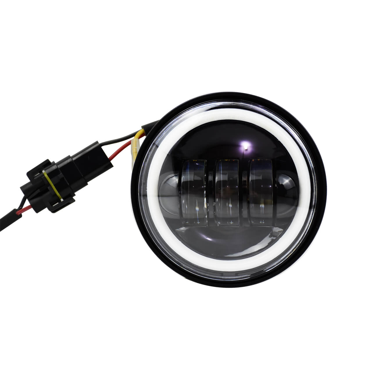 4.5" 30W LED Fog Light Passing Projector Lamps for Harley Jeep Wrangler | HCmotorku