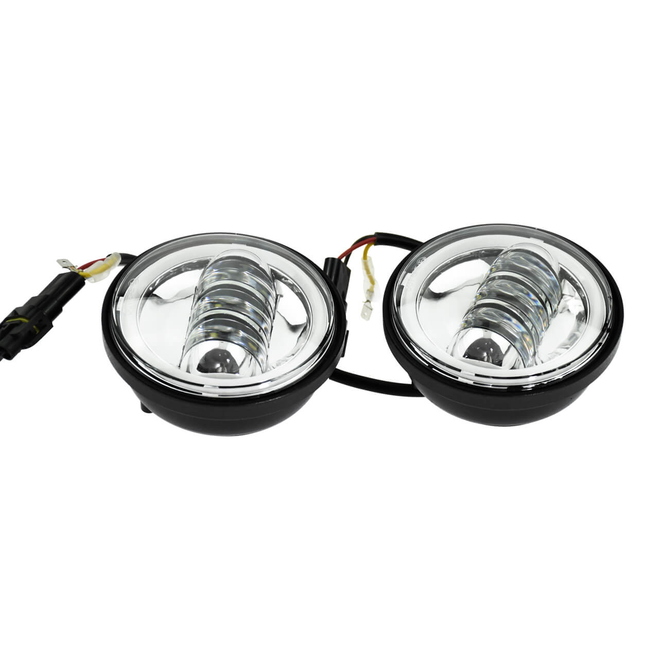 4.5" 30W LED Fog Light Passing Projector Lamps for Harley Jeep Wrangler | HCmotorku