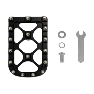 MX Style Foot Brake Pedal Pad Fit Harley 1986-2017 Softail 1980-2025 Touring | HCmotorku