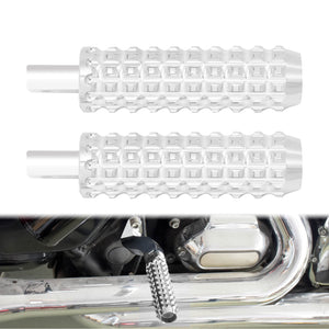 CNC Male Mount Footpegs Fit Harley Sportster Touring Dyna 1986-2025 | HCmotorku