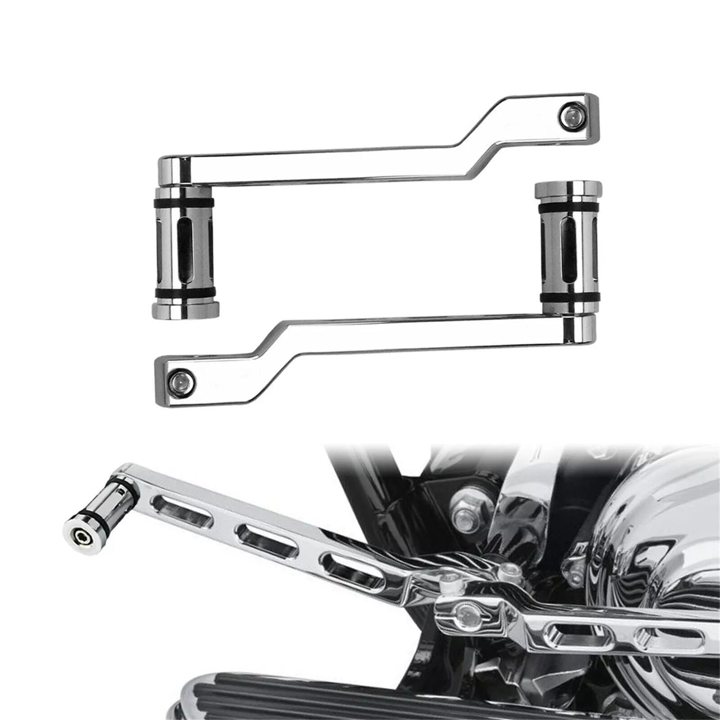 Rider Passenger Floorboards Set Shift Lever Pegs Pedal Fit Harley Touring Softail | HCmotorku