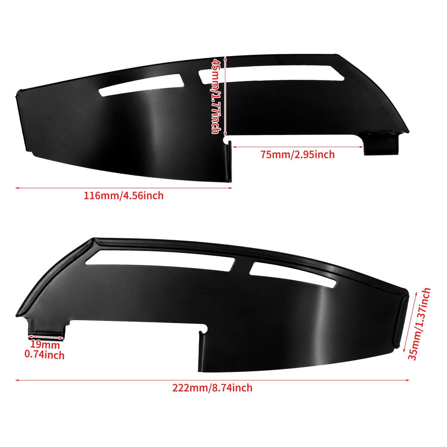 Motorcycle Rider Footboard Heel Guard Fit For Harley Electra Glide Road King | HCmotorku