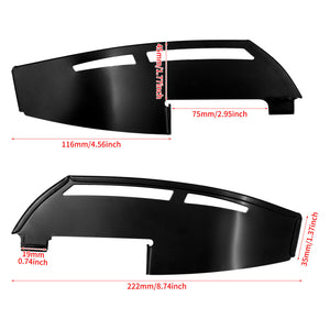 Motorcycle Rider Footboard Heel Guard Fit Harley 1986-2017 FL Softail 1986-2025 Touring | HCmotorku