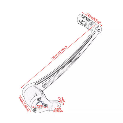 Driver Passenger Floorboard Shifter Lever Brake Arm Set Fit For Touring 2008-2013 | HCmotorku