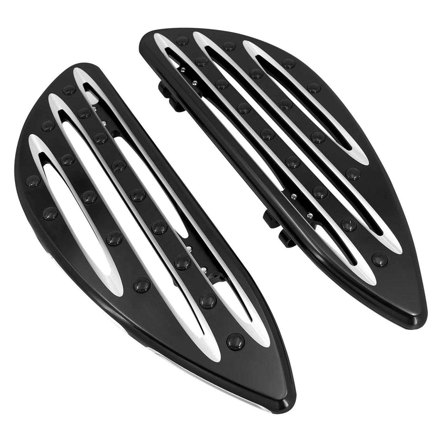 Driver Floorboards Foot Peg Footboards W/ Shifter Brake Pad Pedals For Touring | HCmotorku