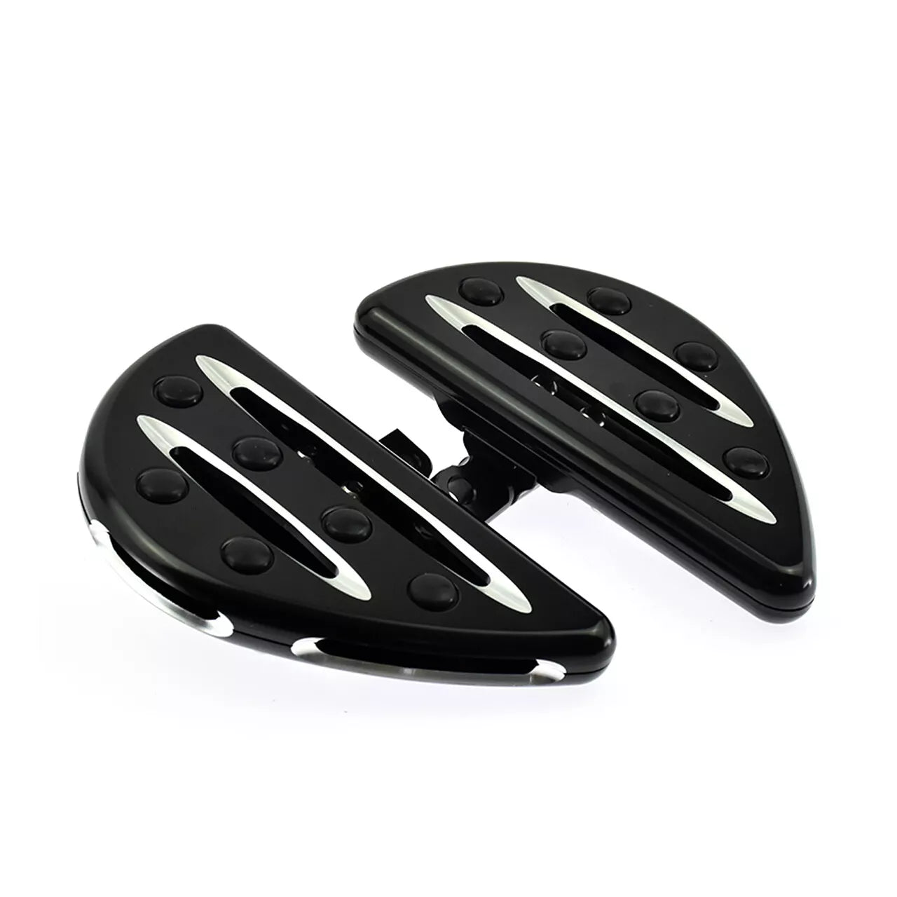Driver Floorboards Foot Peg Footboards W/ Shifter Brake Pad Pedals For Touring | HCmotorku