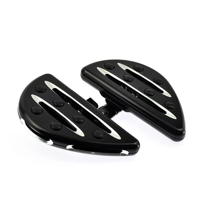 Driver Floorboards Foot Peg Footboards W/ Shifter Brake Pad Pedals For Touring | HCmotorku