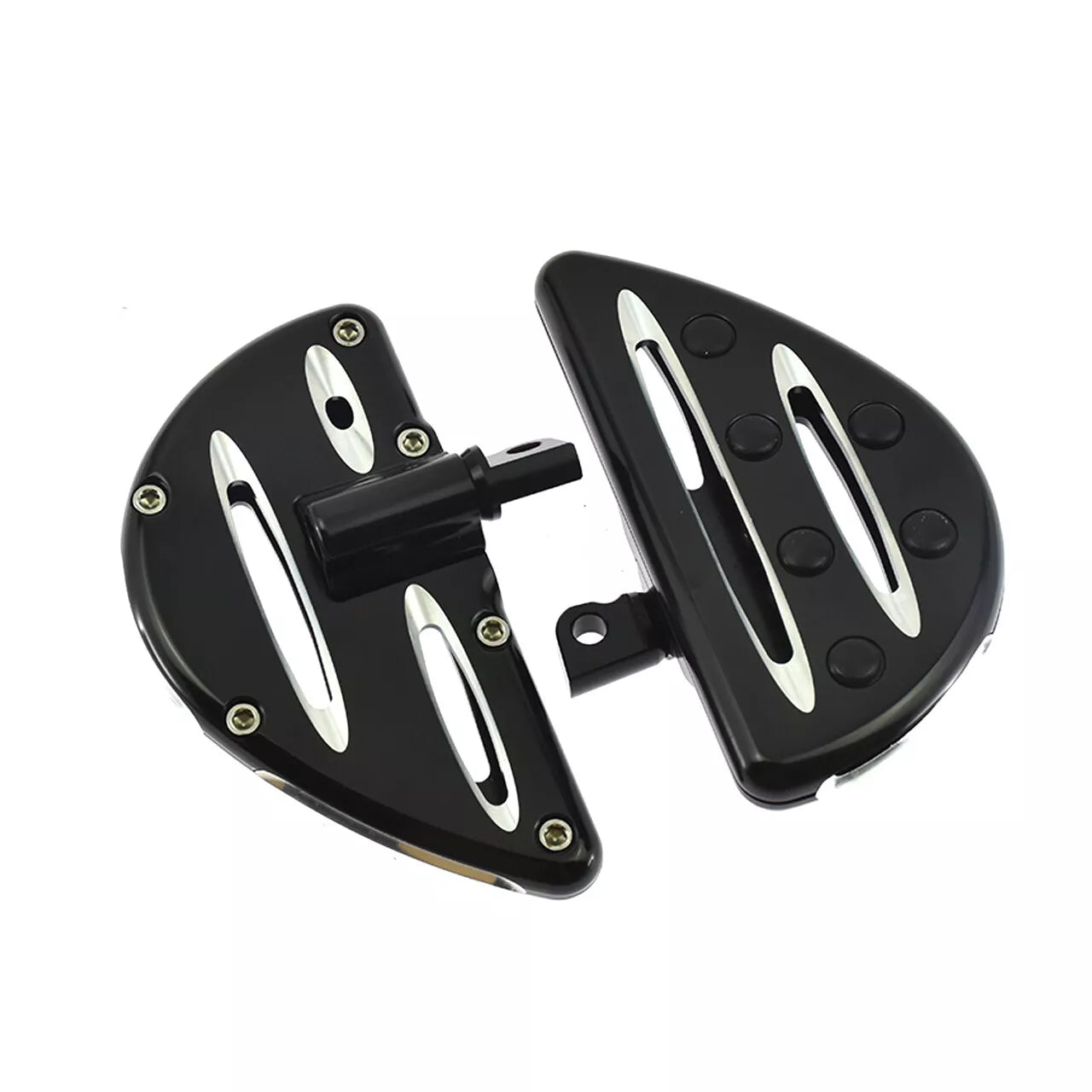 Driver Floorboards Foot Peg Footboards W/ Shifter Brake Pad Pedals For Touring | HCmotorku