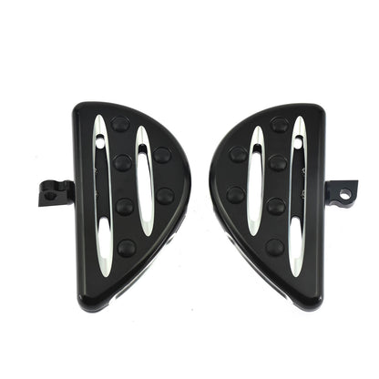 Rear Passenger Footpegs Rests Floorboards Fit For Harley Touring Street Dyna | HCmotorku