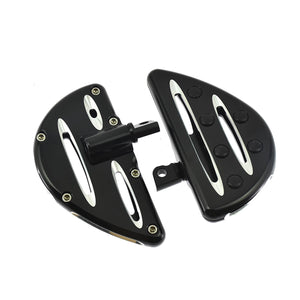 Rear Passenger Footpegs Rests Floorboards Fit Harley Touring Street Dyna | HCmotorku